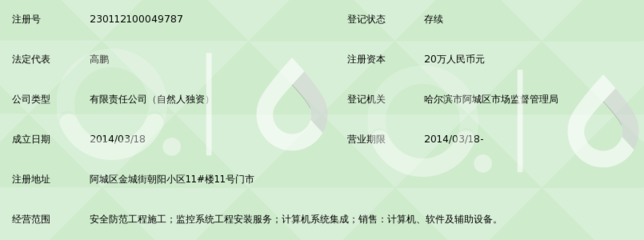 哈尔滨鹏程安防工程